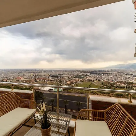Lovely Apartment With Panoramic City View In Kepez, Antalya Antalya